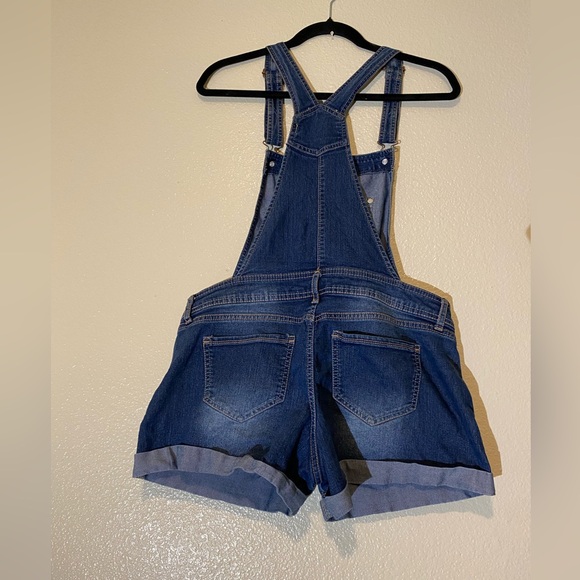 NOBO Relaxed Fit Denim Overalls Size M 7-9 - Picture 3 of 7